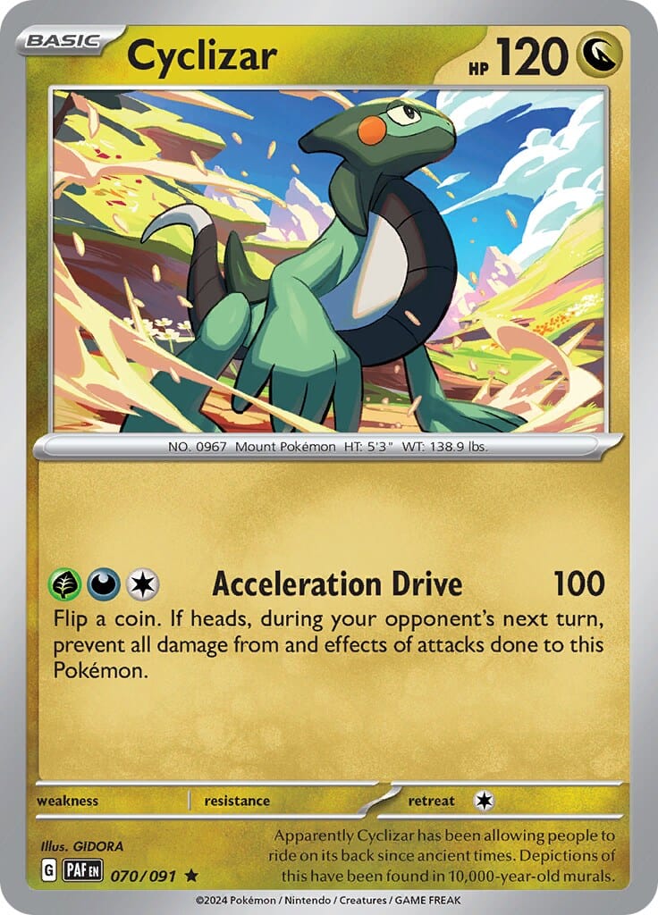 Cyclizar (070/091) [Scarlet & Violet: Paldean Fates] Pokemon Single Pokémon  | Multizone: Comics And Games