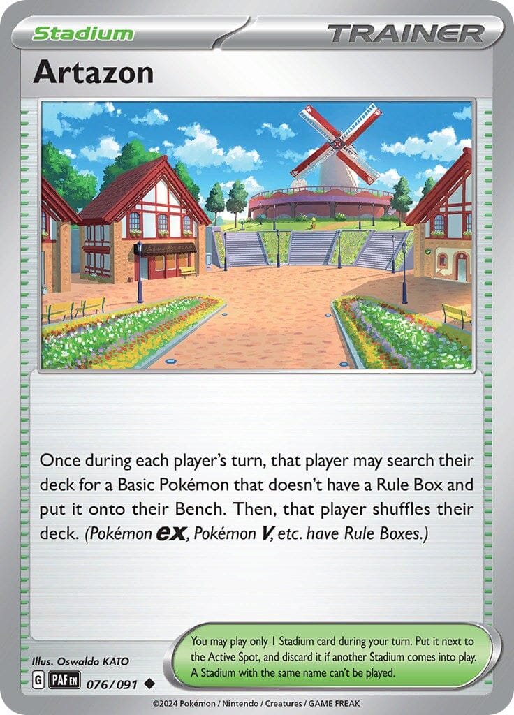 Artazon (076/091) [Scarlet & Violet: Paldean Fates] Pokemon Single Pokémon  | Multizone: Comics And Games