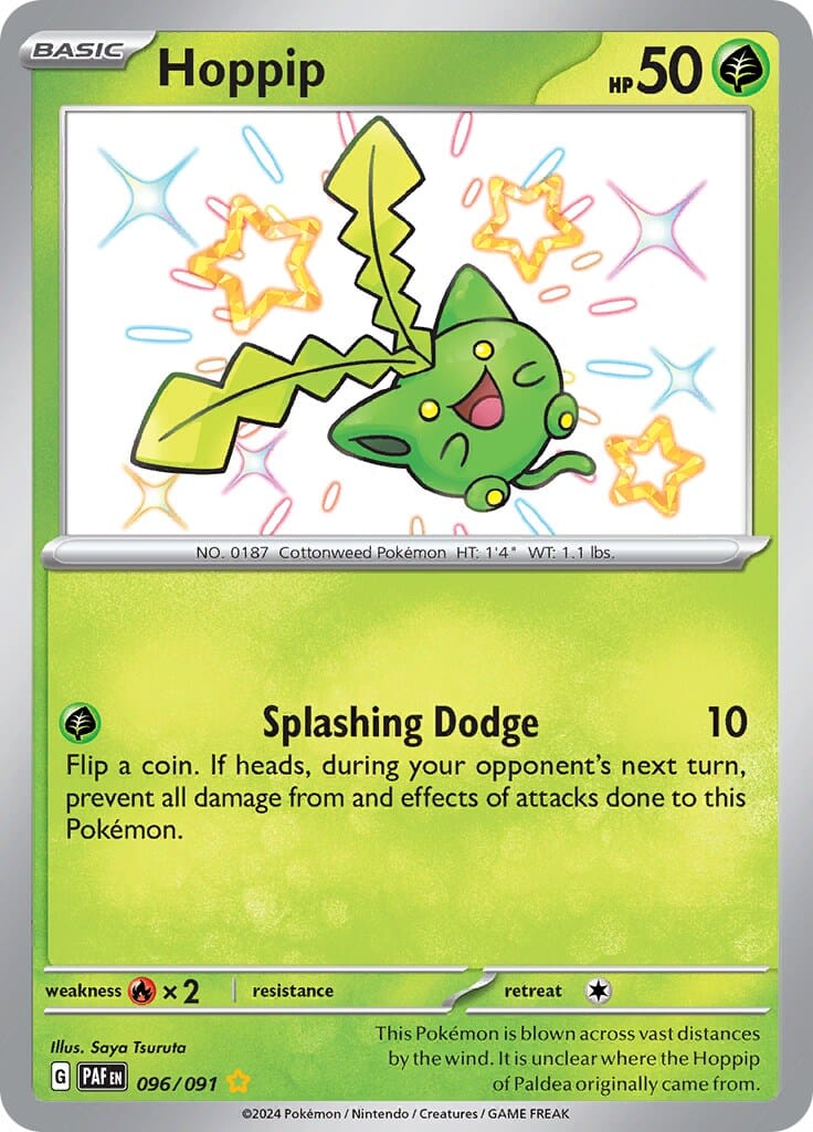 Hoppip (096/091) [Scarlet & Violet: Paldean Fates] Pokemon Single Pokémon  | Multizone: Comics And Games