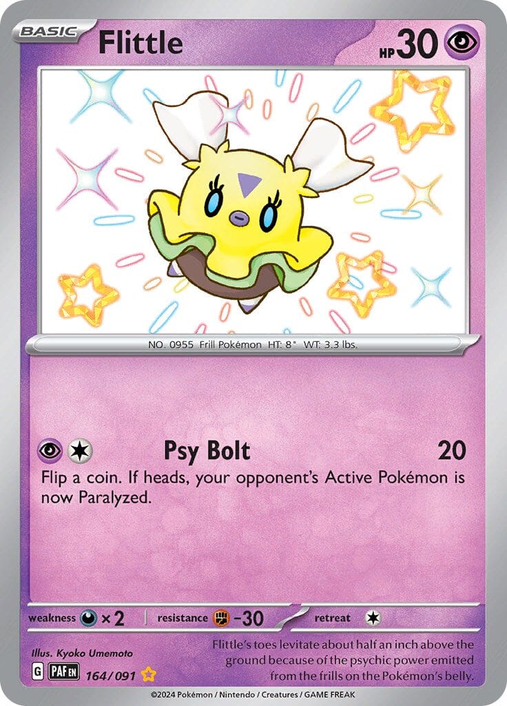 Flittle (164/091) [Scarlet & Violet: Paldean Fates] Pokemon Single Pokémon  | Multizone: Comics And Games