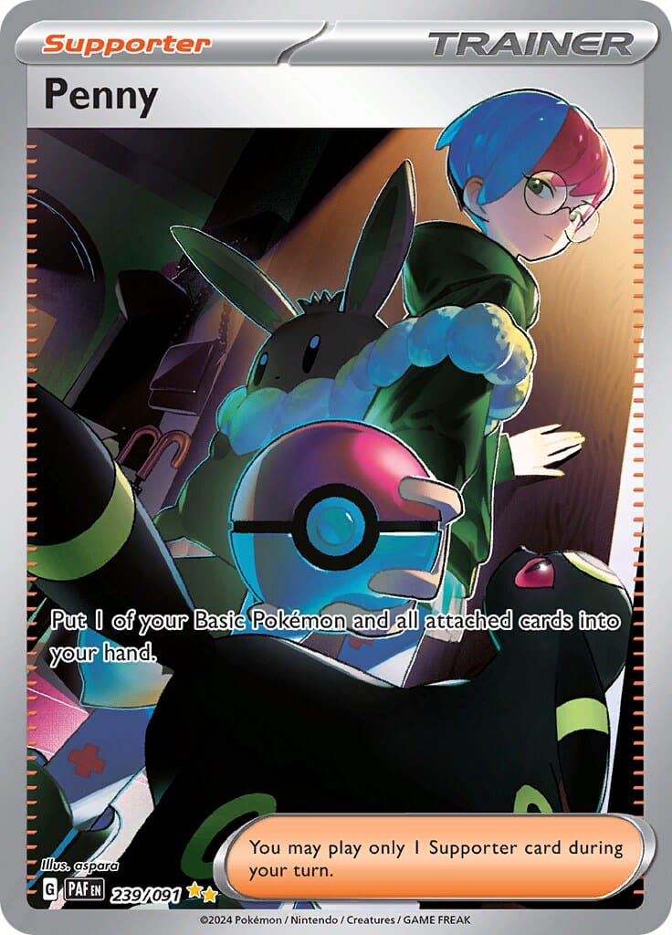 Penny (239/091) [Scarlet & Violet: Paldean Fates] Pokemon Single Pokémon  | Multizone: Comics And Games