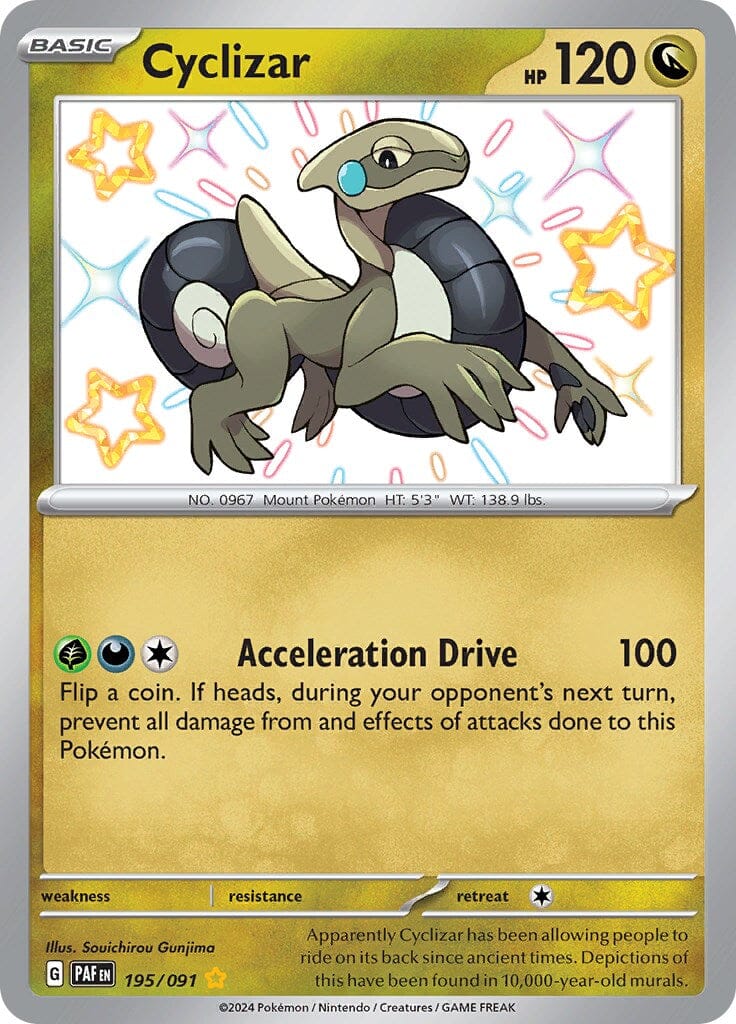 Cyclizar (195/091) [Scarlet & Violet: Paldean Fates] Pokemon Single Pokémon  | Multizone: Comics And Games