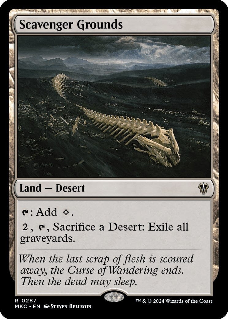 Scavenger Grounds [Murders at Karlov Manor Commander] MTG Single Magic: The Gathering  | Multizone: Comics And Games