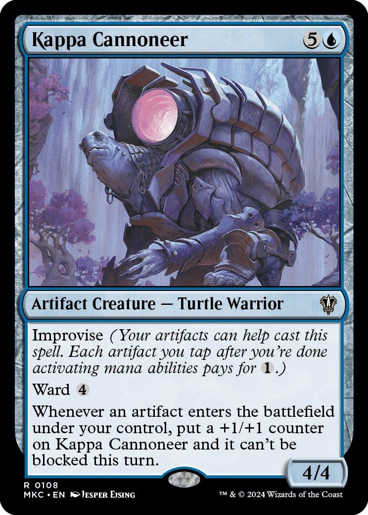 Kappa Cannoneer [Murders at Karlov Manor Commander] MTG Single Magic: The Gathering  | Multizone: Comics And Games