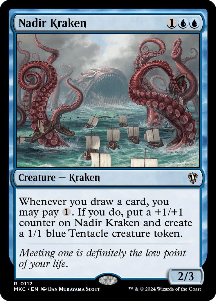 Nadir Kraken [Murders at Karlov Manor Commander] MTG Single Magic: The Gathering  | Multizone: Comics And Games