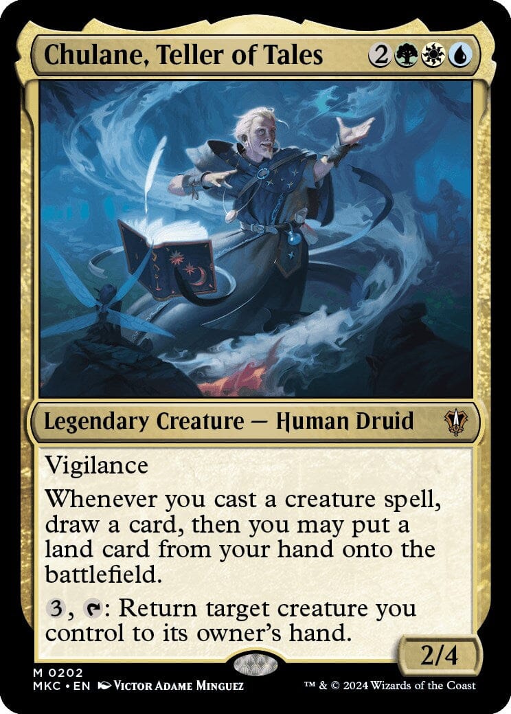 Chulane, Teller of Tales [Murders at Karlov Manor Commander] MTG Single Magic: The Gathering  | Multizone: Comics And Games