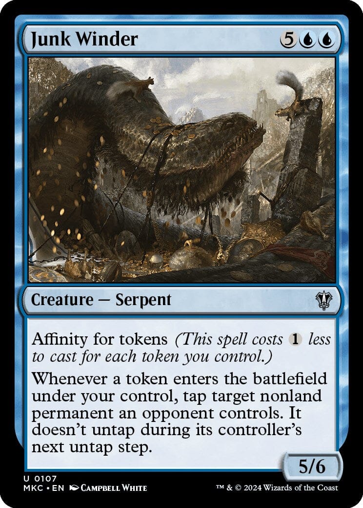 Junk Winder [Murders at Karlov Manor Commander] MTG Single Magic: The Gathering  | Multizone: Comics And Games