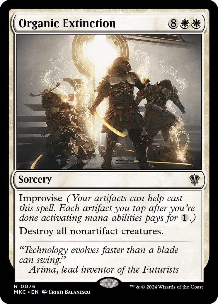 Organic Extinction [Murders at Karlov Manor Commander] MTG Single Magic: The Gathering  | Multizone: Comics And Games