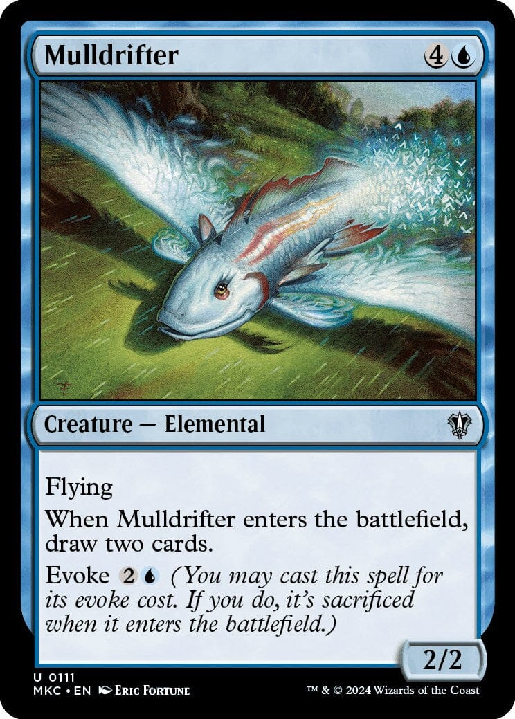 Mulldrifter [Murders at Karlov Manor Commander] MTG Single Magic: The Gathering  | Multizone: Comics And Games