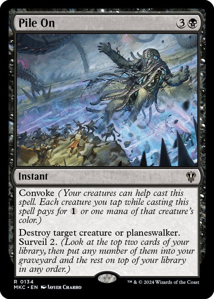 Pile On [Murders at Karlov Manor Commander] MTG Single Magic: The Gathering  | Multizone: Comics And Games
