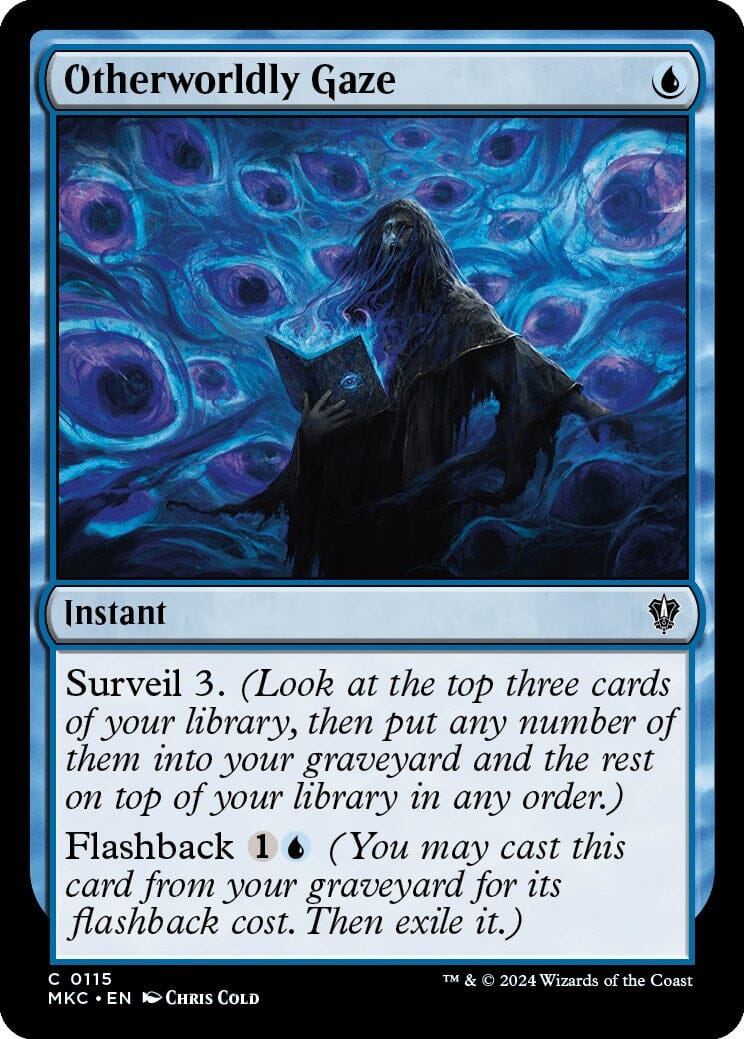 Otherworldly Gaze [Murders at Karlov Manor Commander] MTG Single Magic: The Gathering  | Multizone: Comics And Games