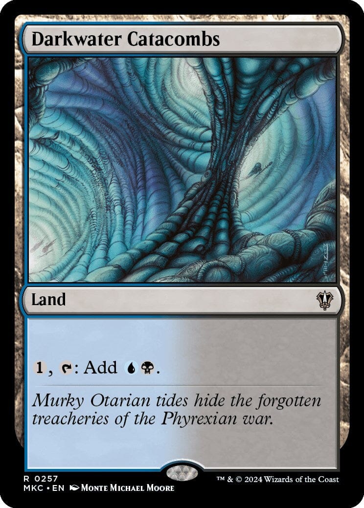 Darkwater Catacombs [Murders at Karlov Manor Commander] MTG Single Magic: The Gathering  | Multizone: Comics And Games