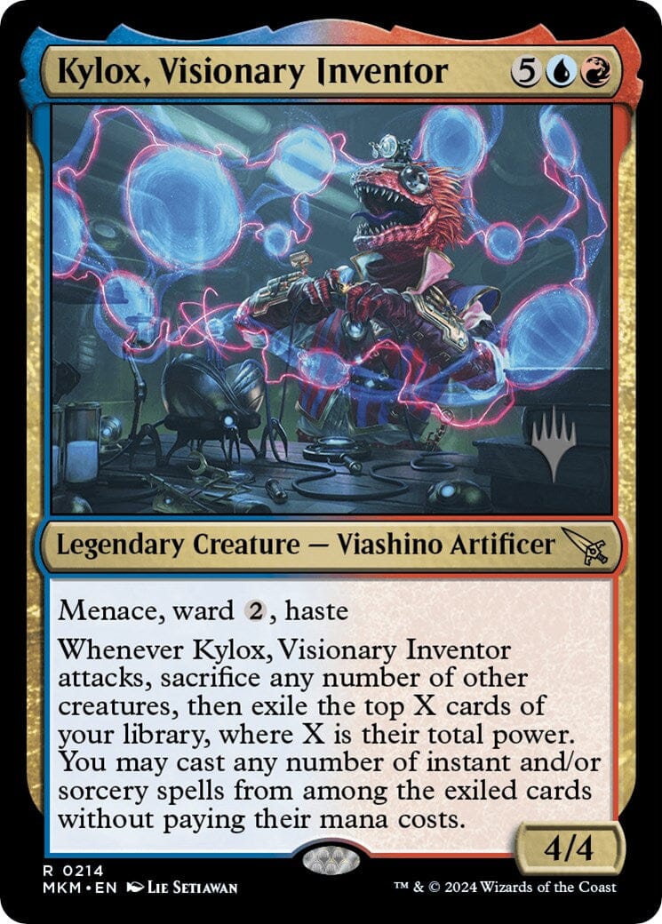 Kylox, Visionary Inventor (Promo Pack) [Murders at Karlov Manor Promos] MTG Single Magic: The Gathering  | Multizone: Comics And Games