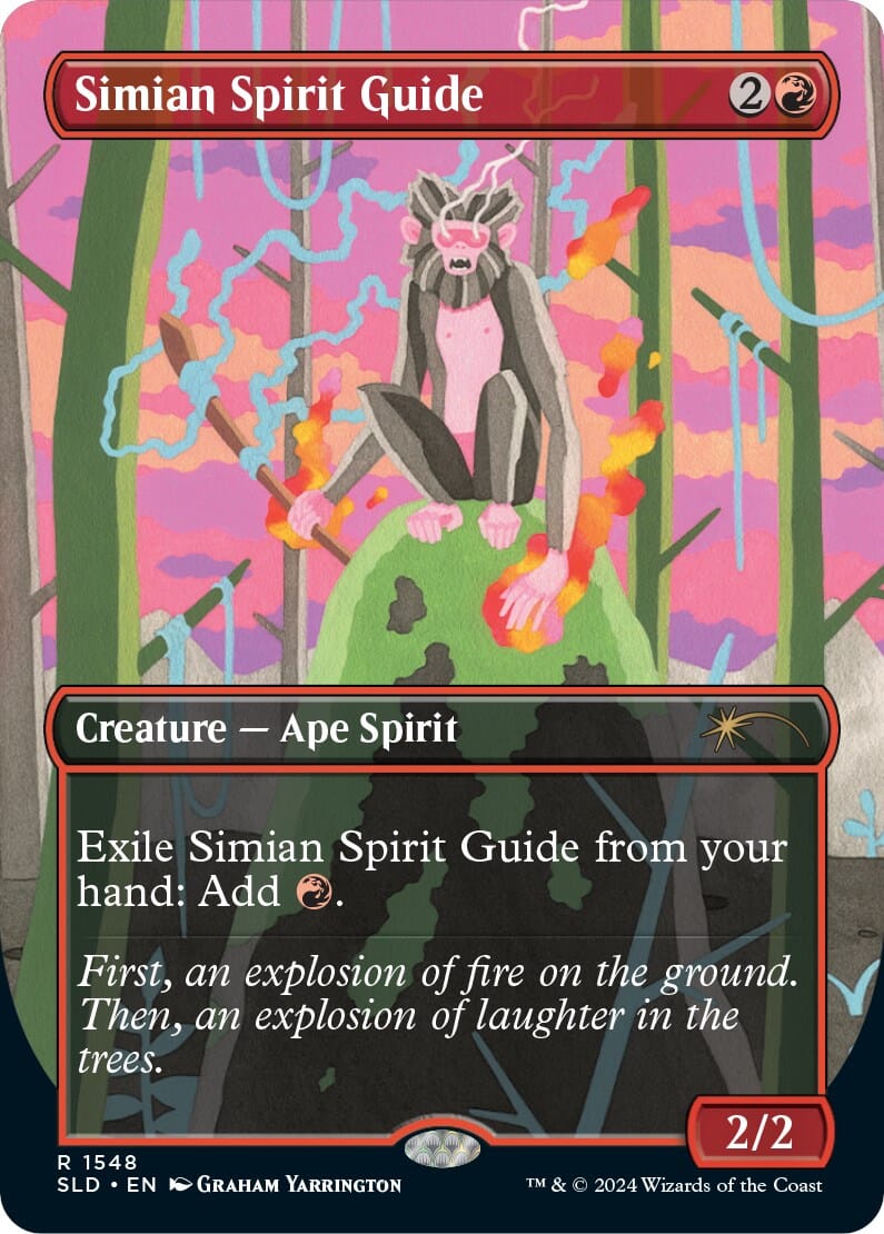 Simian Spirit Guide [Secret Lair Drop Series] MTG Single Magic: The Gathering  | Multizone: Comics And Games