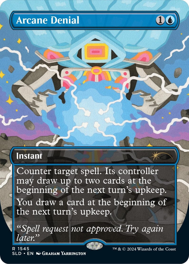 Arcane Denial [Secret Lair Drop Series] MTG Single Magic: The Gathering  | Multizone: Comics And Games