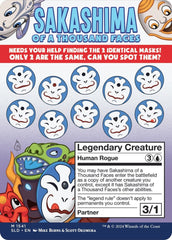 Sakashima of a Thousand Faces [Secret Lair Drop Series] MTG Single Magic: The Gathering  | Multizone: Comics And Games