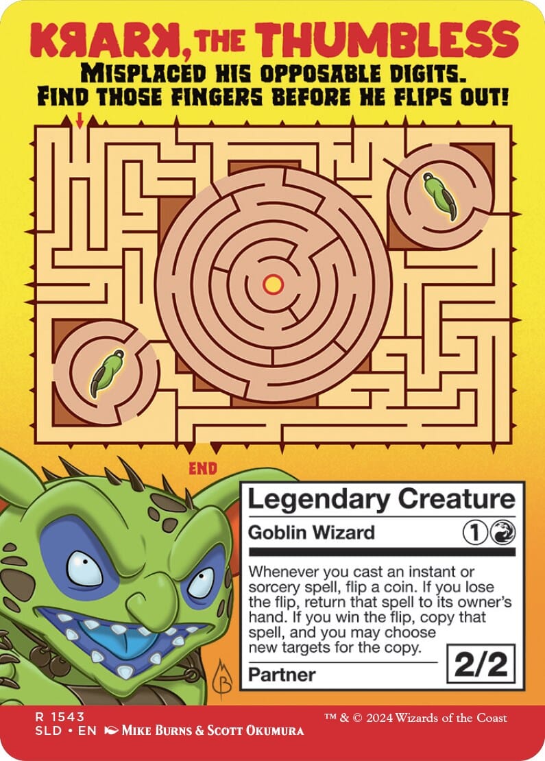 Krark, the Thumbless [Secret Lair Drop Series] MTG Single Magic: The Gathering  | Multizone: Comics And Games