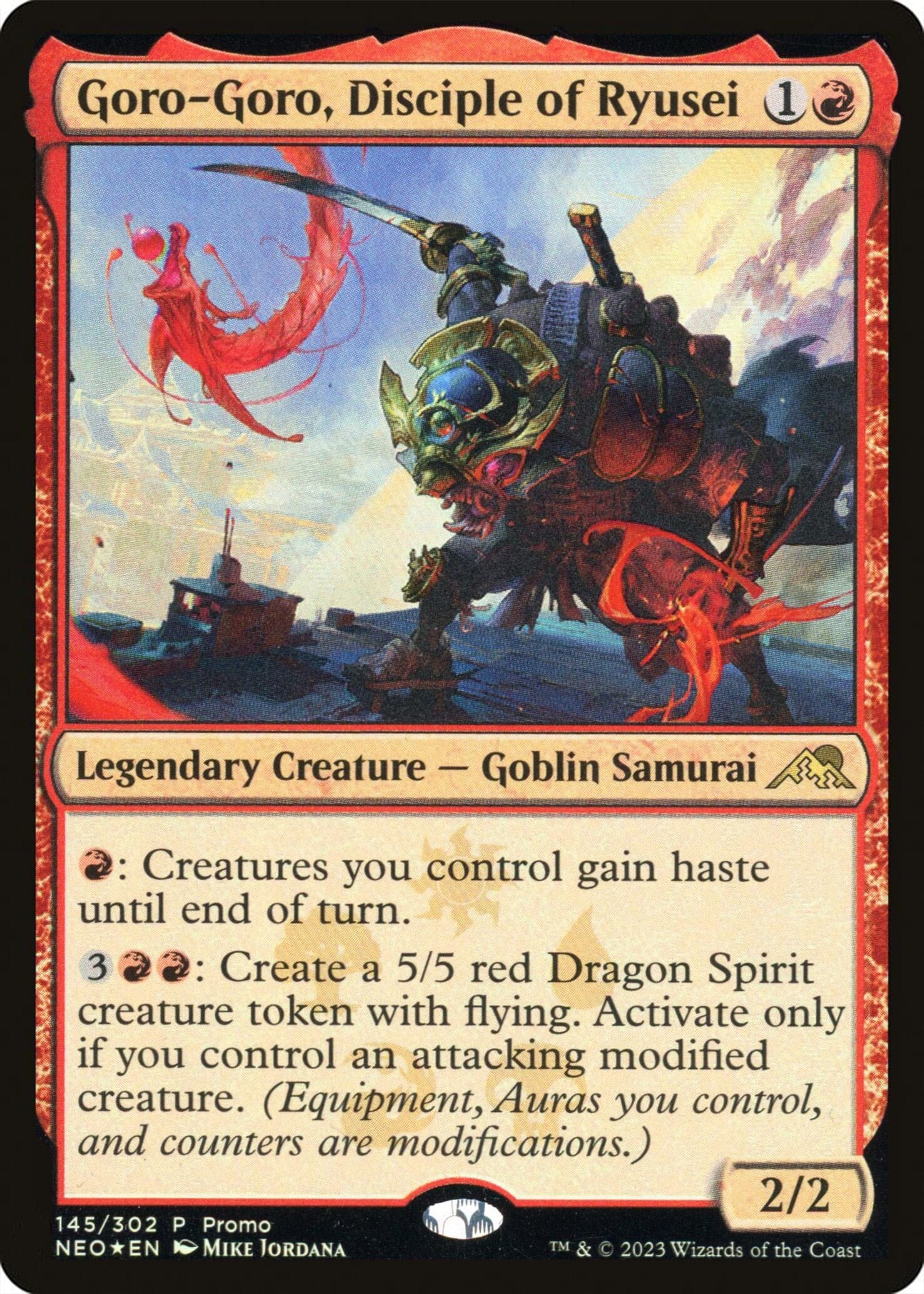 Goro-Goro, Disciple of Ryusei [Media Promos] MTG Single Magic: The Gathering  | Multizone: Comics And Games