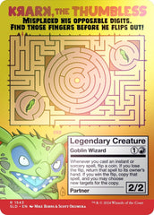 Krark, the Thumbless (Rainbow Foil) [Secret Lair Drop Series] MTG Single Magic: The Gathering  | Multizone: Comics And Games