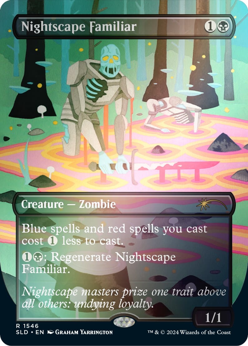 Nightscape Familiar (Rainbow Foil) [Secret Lair Drop Series] MTG Single Magic: The Gathering  | Multizone: Comics And Games
