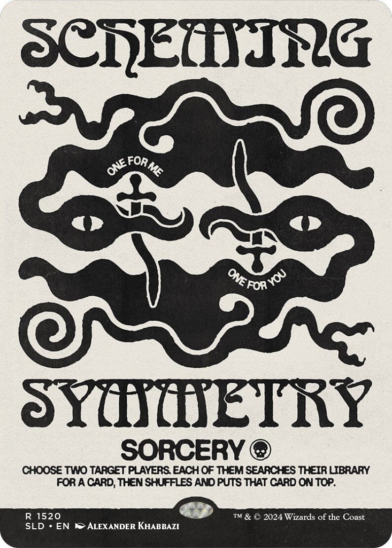 Scheming Symmetry [Secret Lair Drop Series] MTG Single Magic: The Gathering  | Multizone: Comics And Games