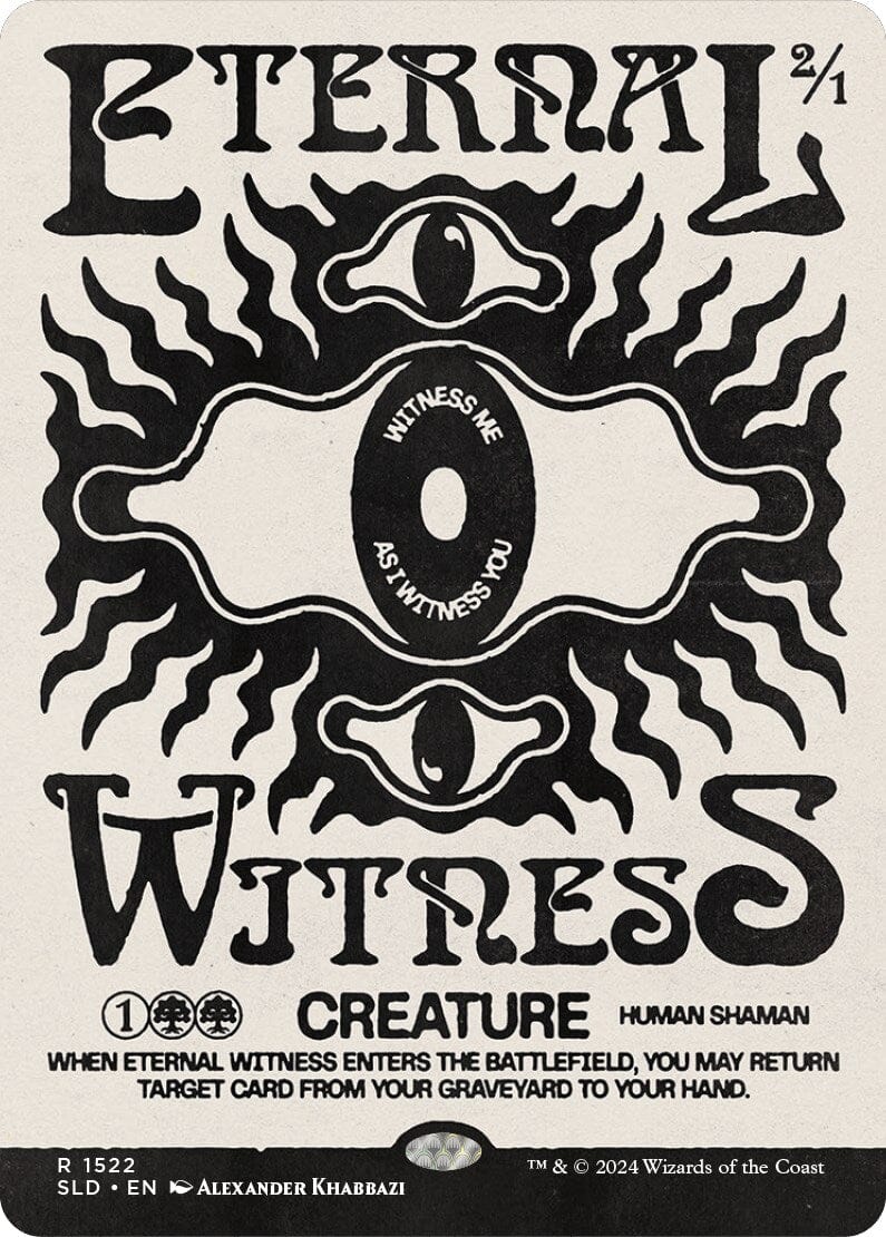Eternal Witness (1522) [Secret Lair Drop Series] MTG Single Magic: The Gathering  | Multizone: Comics And Games