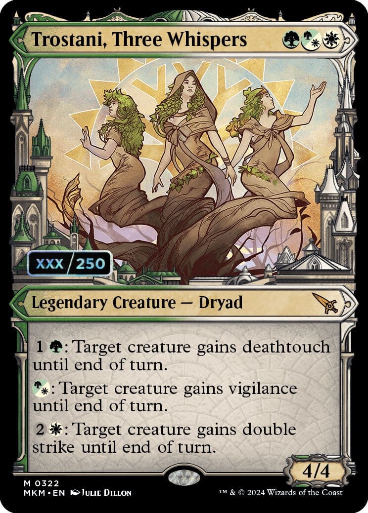 Trostani, Three Whispers (Serialized) [Murders at Karlov Manor] MTG Single Magic: The Gathering  | Multizone: Comics And Games