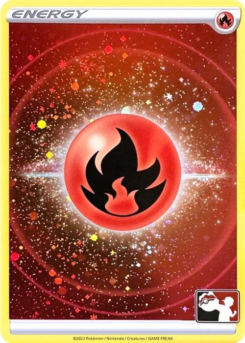 Fire Energy (Cosmos Holo) [Prize Pack Series Three] Pokemon Single Pokémon  | Multizone: Comics And Games