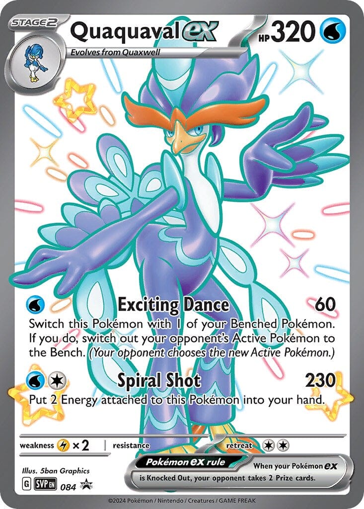 Quaquaval ex (084) (Jumbo Card) [Scarlet & Violet: Black Star Promos] Pokemon Single Pokémon  | Multizone: Comics And Games