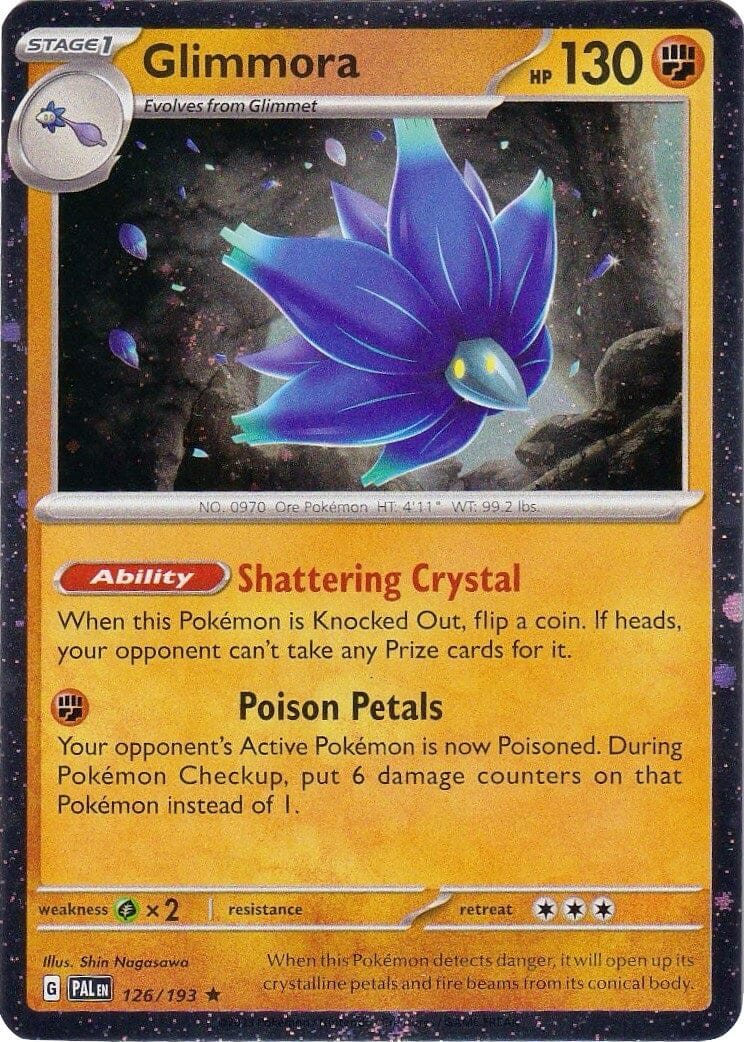 Glimmora (126/193) (Cosmos Holo) [Scarlet & Violet: Paldea Evolved] Pokemon Single Pokémon  | Multizone: Comics And Games