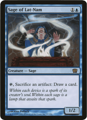 Sage of Lat-Nam (Oversized) [Eighth Edition Box Topper] MTG Single Magic: The Gathering  | Multizone: Comics And Games