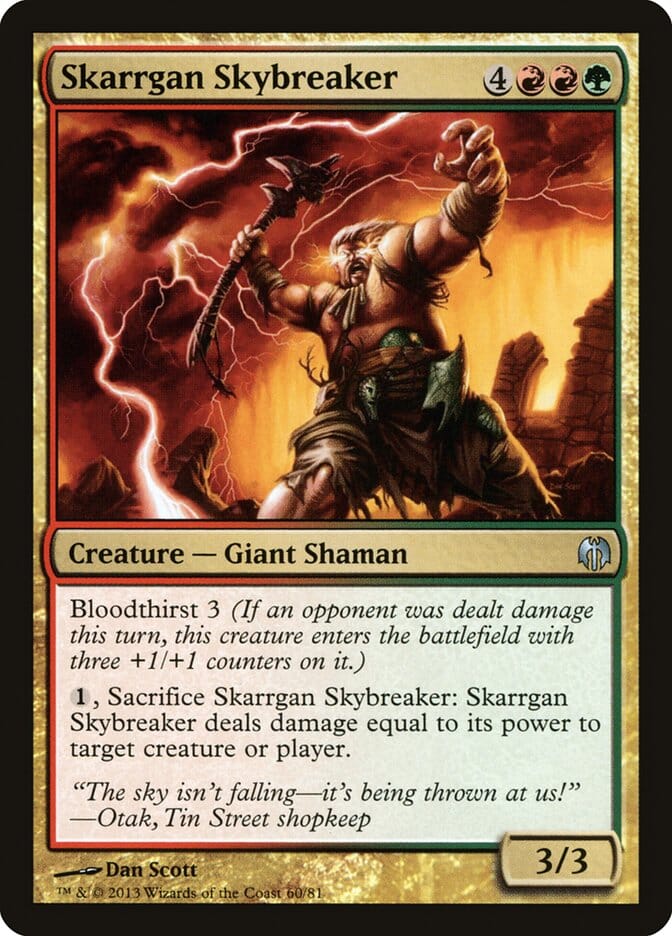 Skarrgan Skybreaker [Duel Decks: Heroes vs. Monsters] MTG Single Magic: The Gathering  | Multizone: Comics And Games