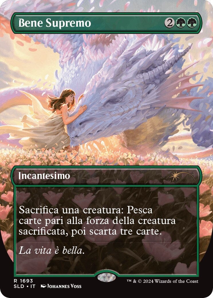 Greater Good (Italian) - "Bene Supremo" [Secret Lair Drop Series] MTG Single Magic: The Gathering  | Multizone: Comics And Games