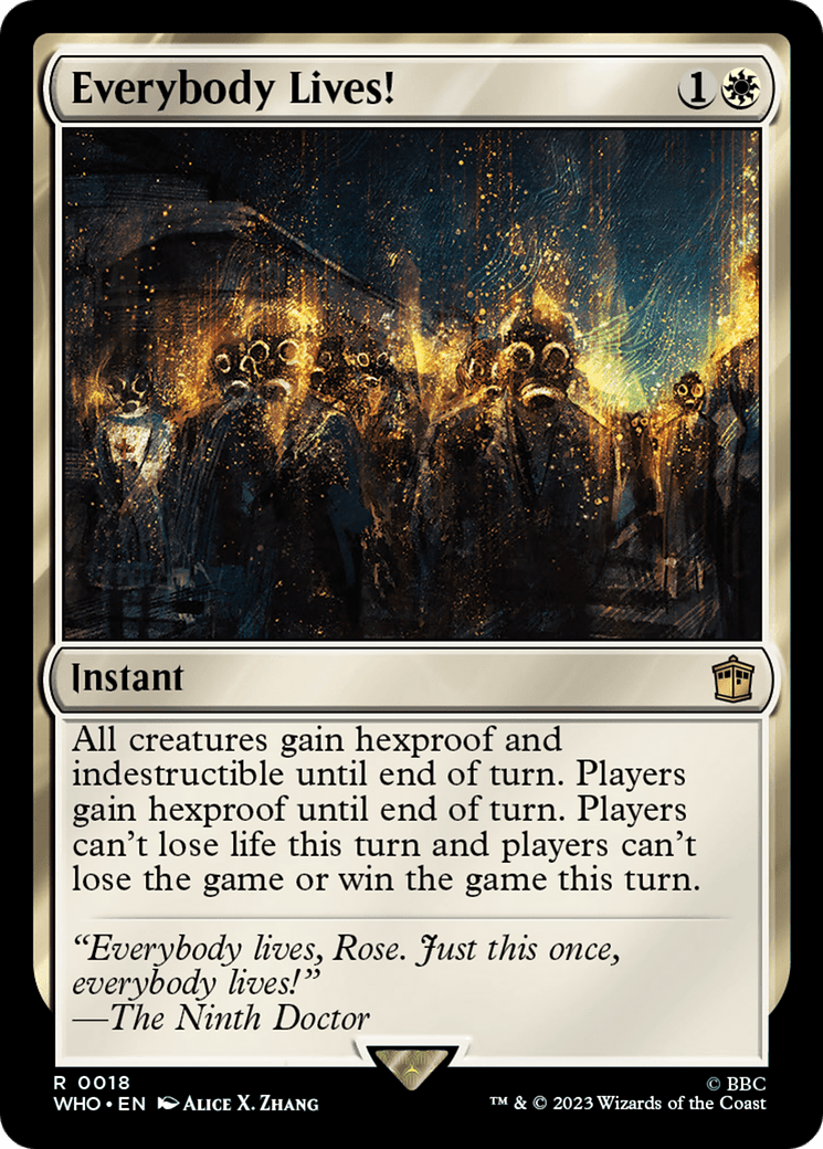Everybody Lives! [Doctor Who] MTG Single Magic: The Gathering  | Multizone: Comics And Games