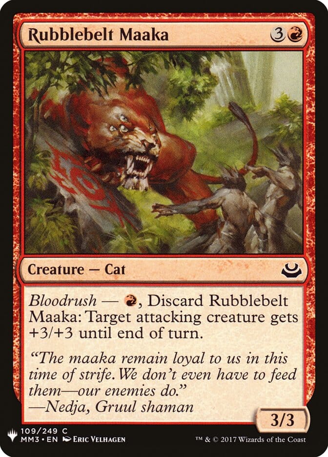 Rubblebelt Maaka [Mystery Booster] MTG Single Magic: The Gathering  | Multizone: Comics And Games