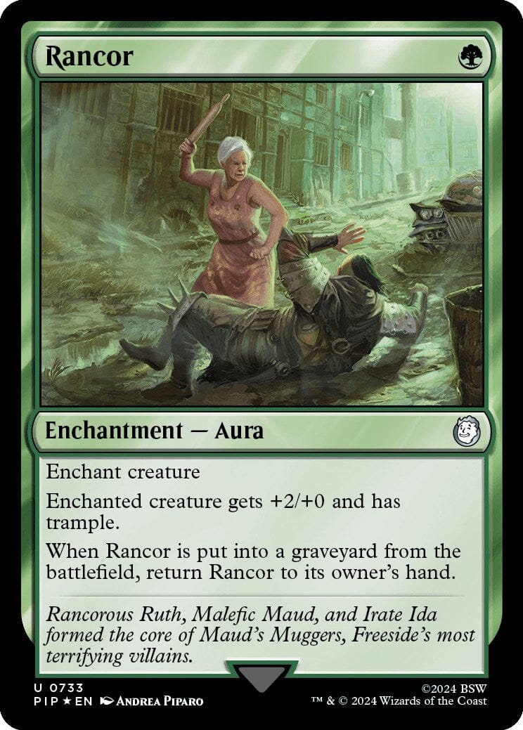 Rancor (Surge Foil) [Fallout] MTG Single Magic: The Gathering  | Multizone: Comics And Games