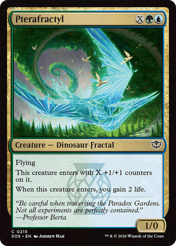 Pterafractyl [Secrets of Strixhaven] MTG Single Magic: The Gathering  | Multizone: Comics And Games