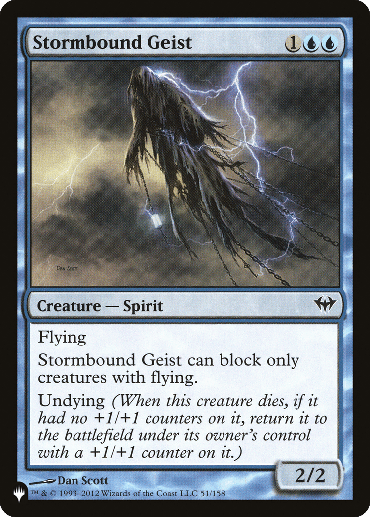 Stormbound Geist [The List] MTG Single Magic: The Gathering  | Multizone: Comics And Games