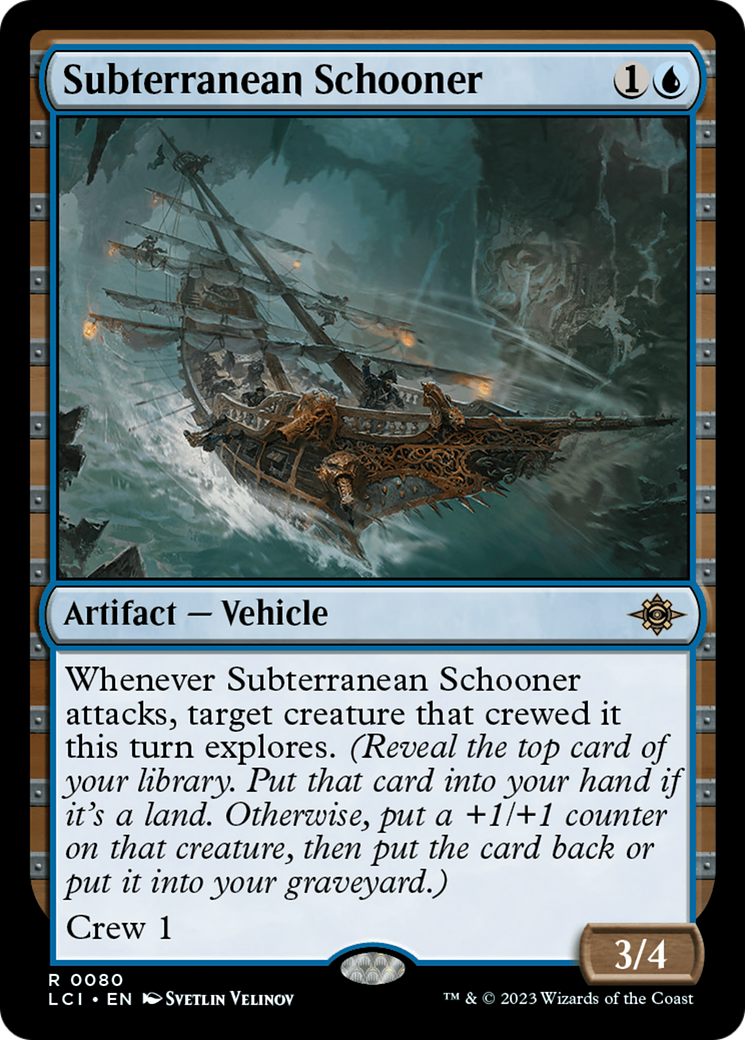 Subterranean Schooner [The Lost Caverns of Ixalan] | Multizone: Comics And Games