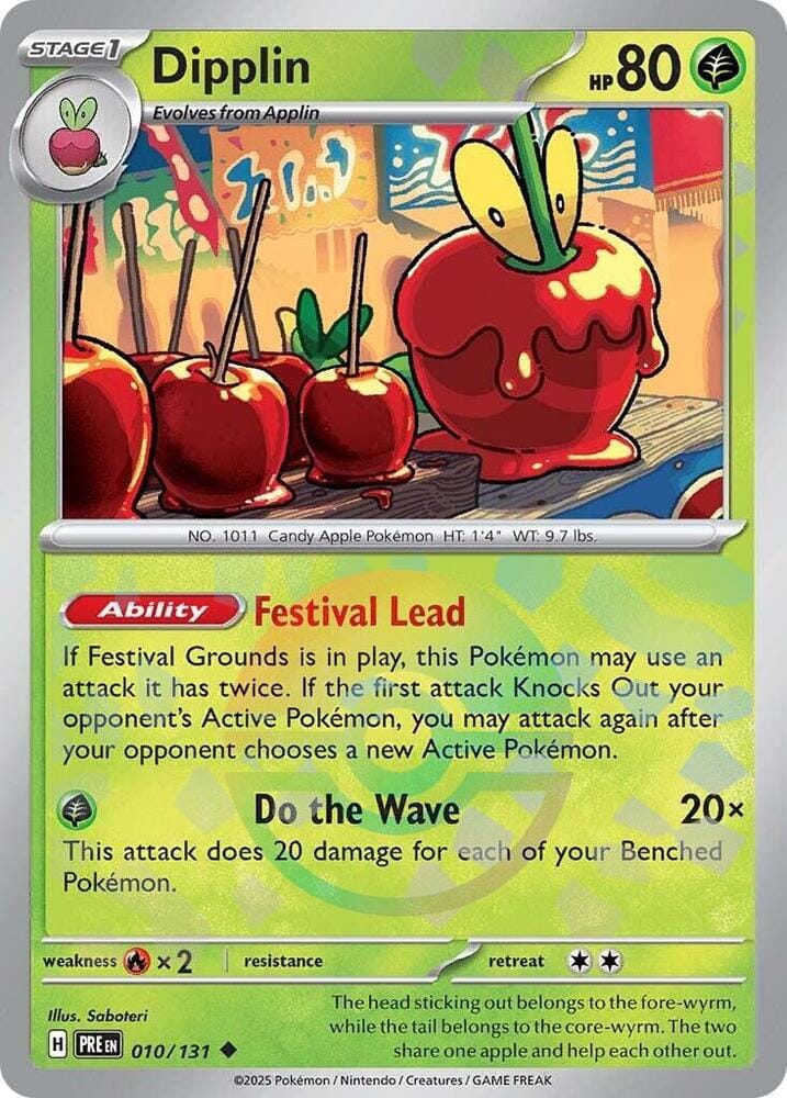 Dipplin (010/131) (Poke Ball Pattern) [Scarlet & Violet: Prismatic Evolutions] Pokemon Single Pokémon  | Multizone: Comics And Games