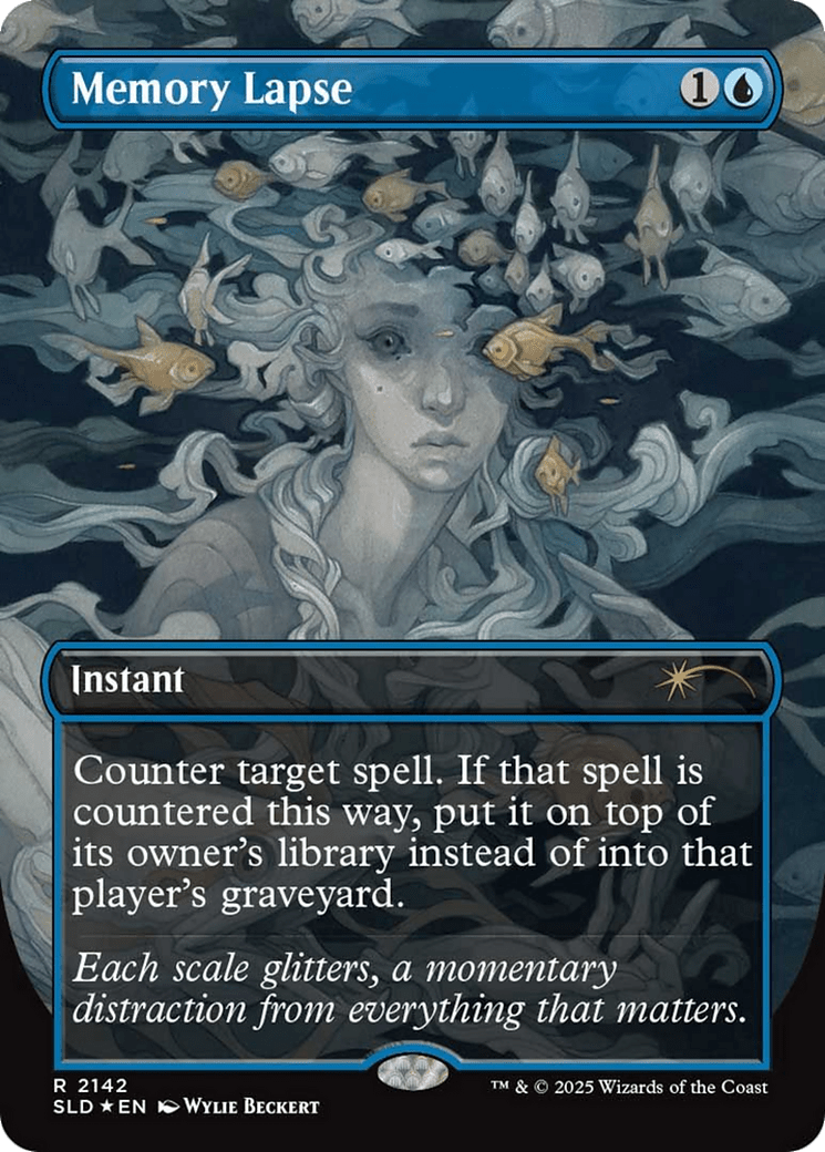 Memory Lapse [Secret Lair Drop Series] MTG Single Magic: The Gathering  | Multizone: Comics And Games