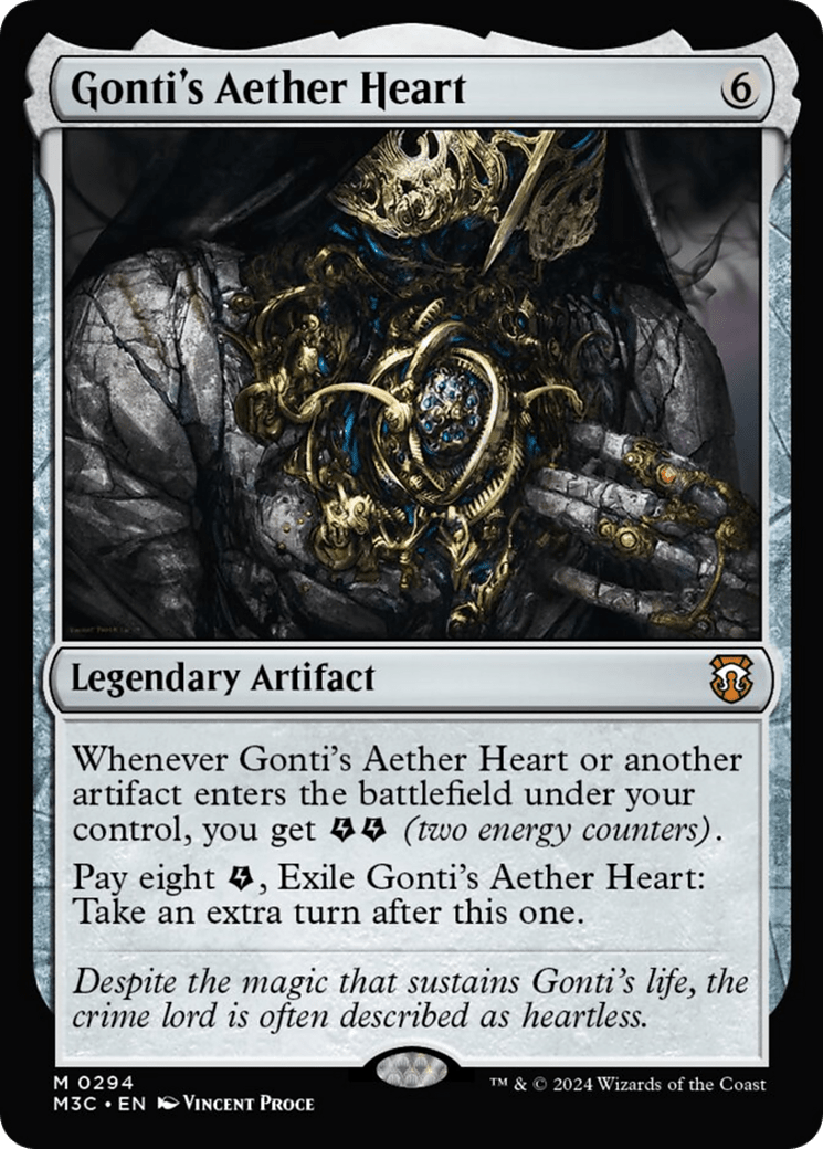 Gonti's Aether Heart [Modern Horizons 3 Commander] MTG Single Magic: The Gathering  | Multizone: Comics And Games