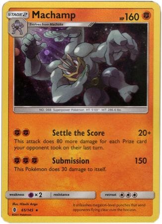 Machamp (65/145) (Cosmos Holo) [Sun & Moon: Guardians Rising] Pokemon Single Pokémon  | Multizone: Comics And Games