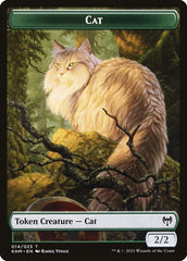 Dwarf Berserker // Cat Double-Sided Token [Kaldheim Tokens] MTG Single Magic: The Gathering  | Multizone: Comics And Games