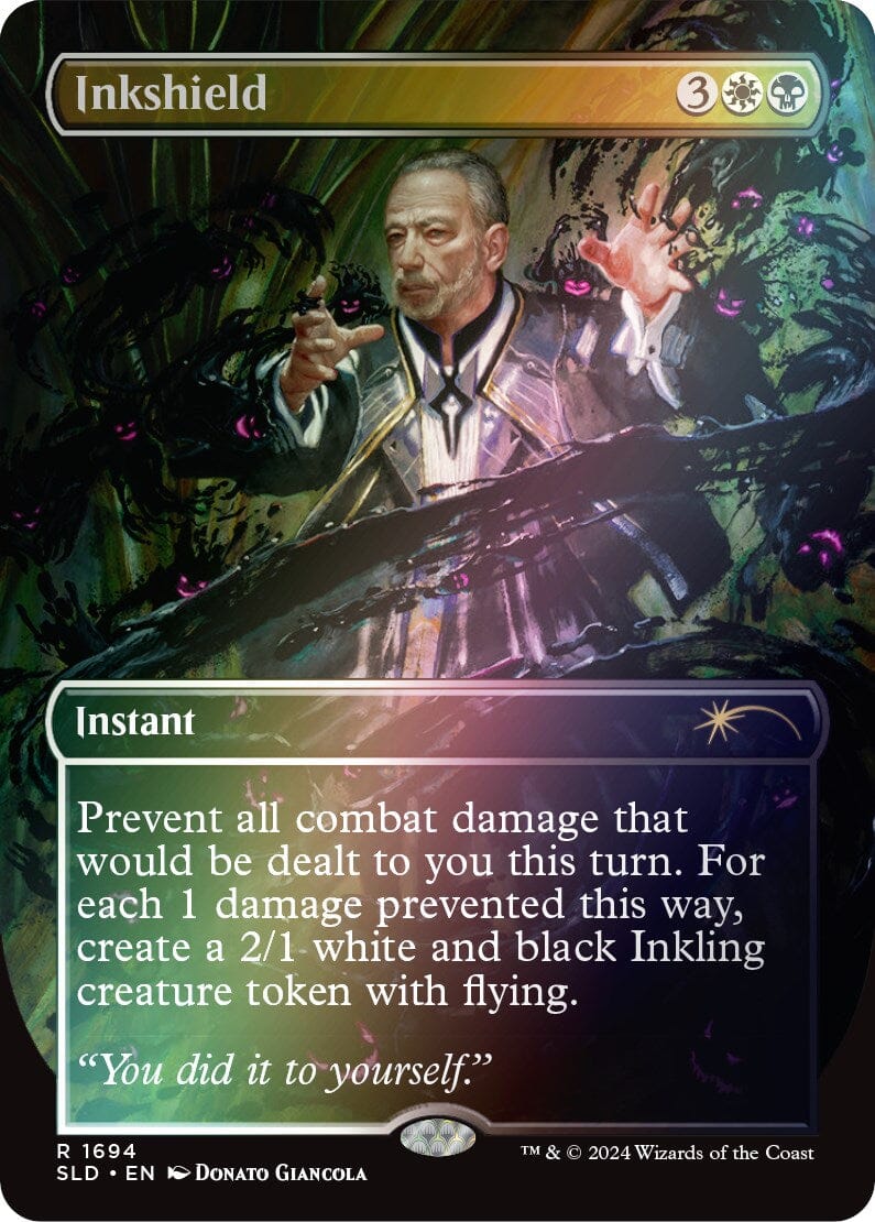 Inkshield (Rainbow Foil) [Secret Lair Drop Series] MTG Single Magic: The Gathering  | Multizone: Comics And Games