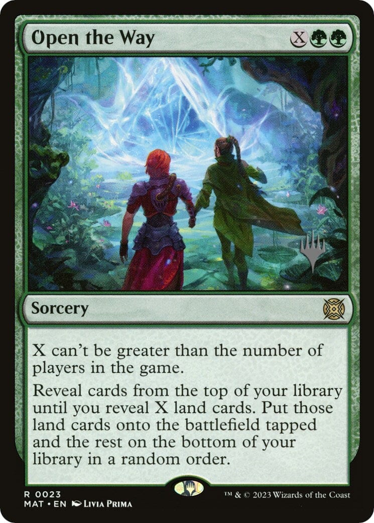 Open the Way (Promo Pack) [March of the Machine Promos] MTG Single Magic: The Gathering  | Multizone: Comics And Games