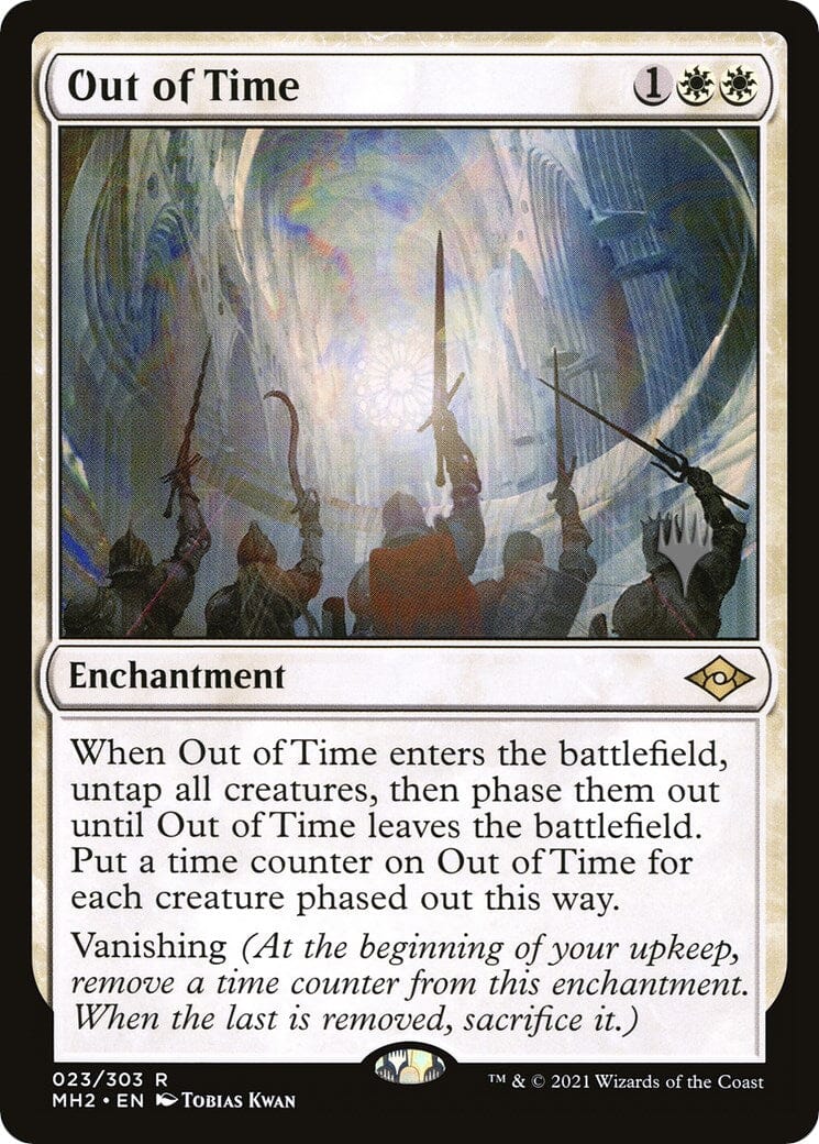Out of Time (Promo Pack) [Murders at Karlov Manor Promos] MTG Single Magic: The Gathering  | Multizone: Comics And Games