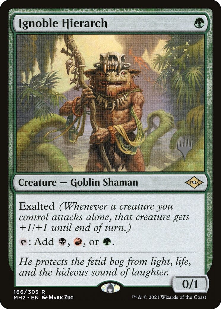 Ignoble Hierarch (Promo Pack) [Murders at Karlov Manor Promos] MTG Single Magic: The Gathering  | Multizone: Comics And Games