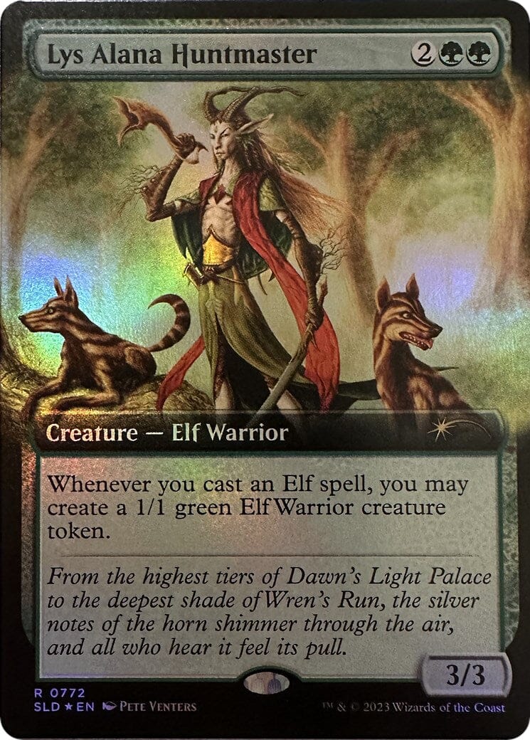 Lys Alana Huntmaster (Extended Art) [Secret Lair Drop Series] MTG Single Magic: The Gathering  | Multizone: Comics And Games