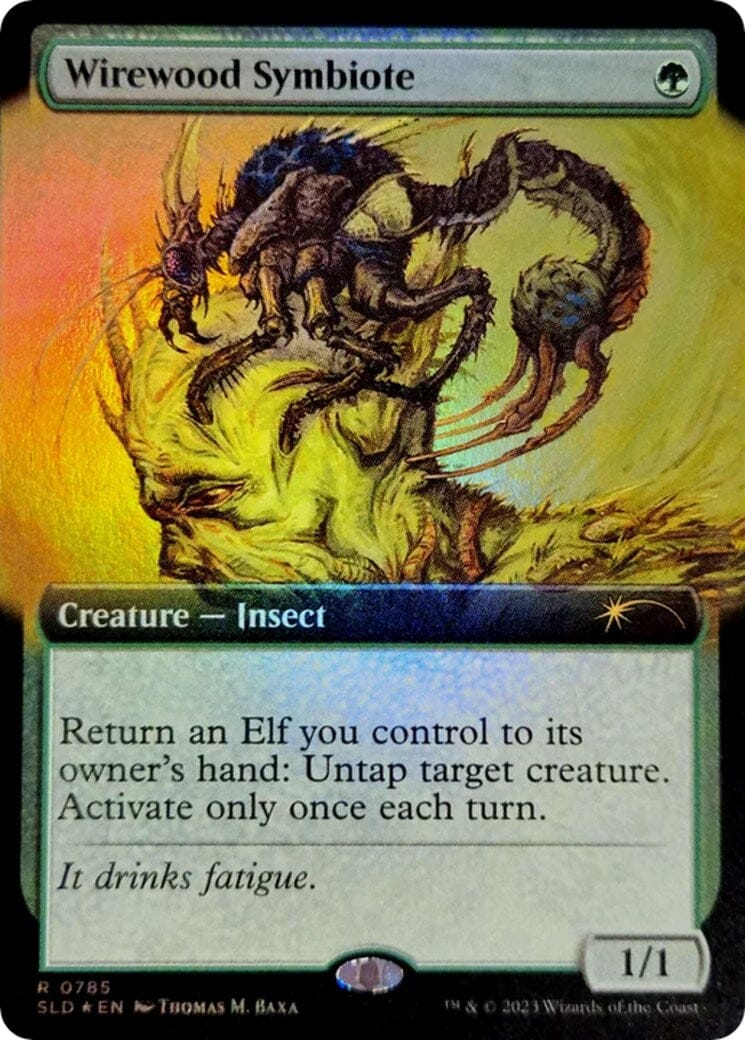 Wirewood Symbiote (Extended Art) [Secret Lair Drop Series] MTG Single Magic: The Gathering  | Multizone: Comics And Games